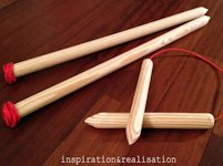 inspiration and realisation Selfmade Circular Knitting Needles